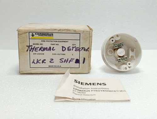 Cerberus pyrotronics 200cs - pyrotronics, dt-200cs