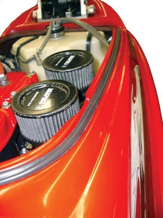 Guarnizione cofano motore - , per