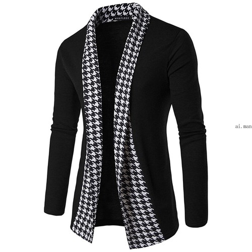 Cardigan uomo elegante maglia