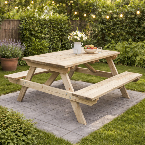 Tavolo picnic legno - tavolo,