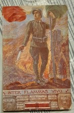 CARTOLINA MILITARE GRANDE GUERRA 89 ESIMO FANTERIA FORMATO PICCOLO VG ANNI 20