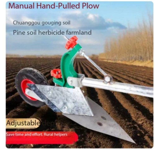 Aratro agricolo disegnato - , a