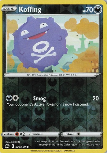Koffing common crown - common,