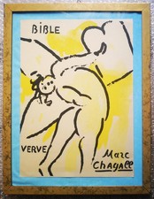 Marc chagall litografia pagina - litografia,
