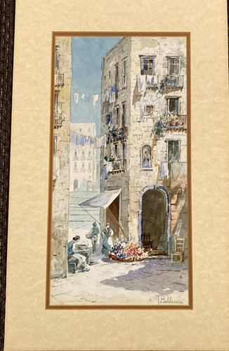Quadro firmato acquerello