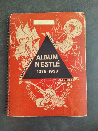 Album figurine sports - sports, nestlÉ