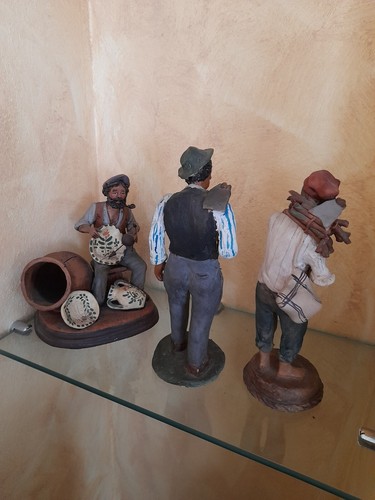 Statuine ceramica di - cm.30,