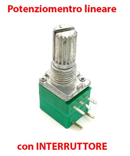 Potenziometro con interruttore - potenziometro,