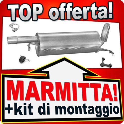 Silenziatore posteriore per - silenziatore, vw