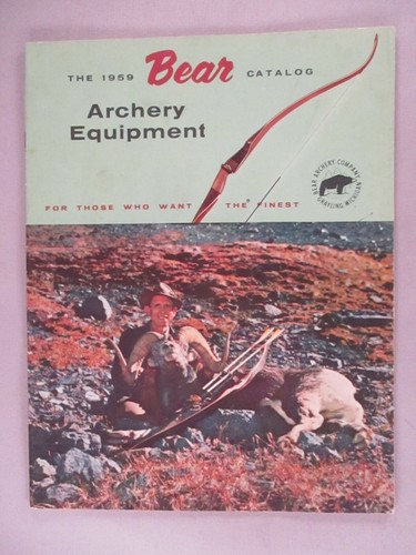 Bear archery catalog 1959 - 1959, ~~
