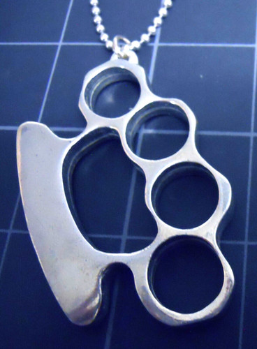 Collana nocche ottone - , catena