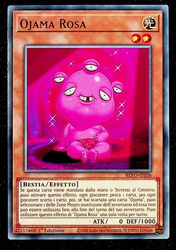 Ojama rosa italiano - rosa, (pink