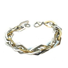 Bracciale catena in acciaio