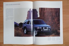Brochure Opel Frontera, 5/1995, SUV, fuoristrada, fuoristrada!