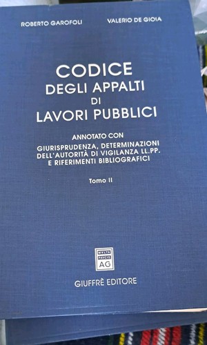 Garofoli codice degli appalti - degli,