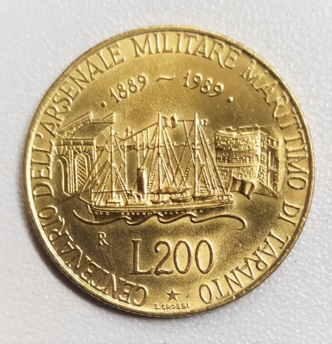 Italie 200 lire 1989 - lire,