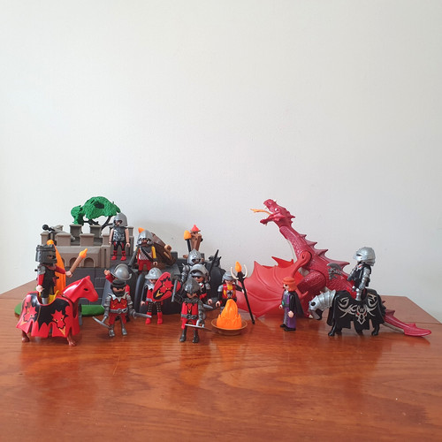 Playmobil cavalieri medievali - cavalieri,