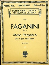 Paganini Moto Perpetuo Op 11