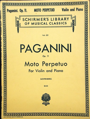 Paganini moto perpetuo 11 - op,