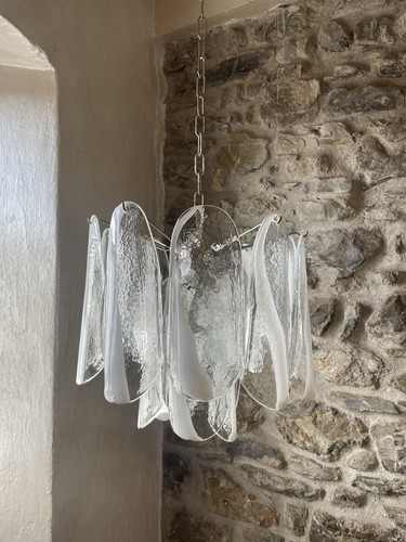 Lampadario mazzega murano - lampadario,
