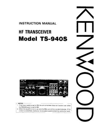 Kenwood 940s hs - kenwood, ts-940s