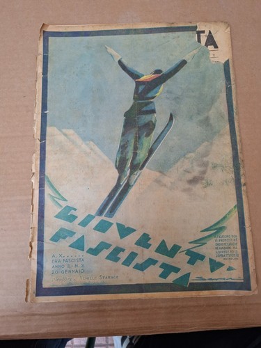 Rivista gioventu fascista - rivista,