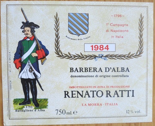 Etichette vino italia - vino, barbera