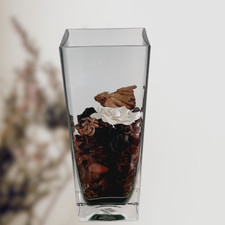 Vaso da fiori in vetro