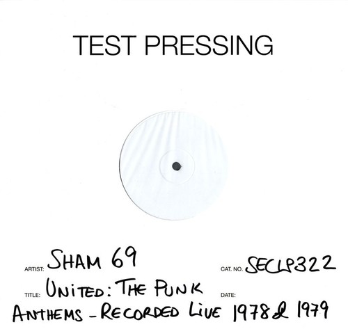 Sham test pressing vinyl - 69(test,