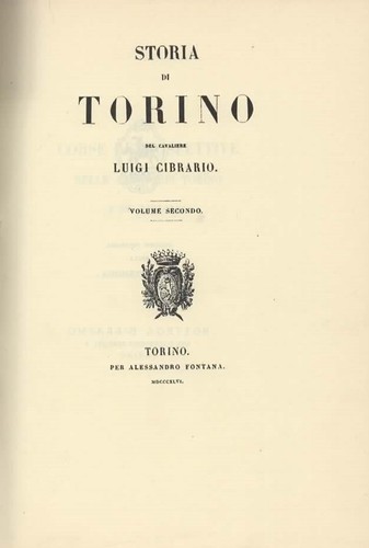 Libro cibrario storia - cibrario, di