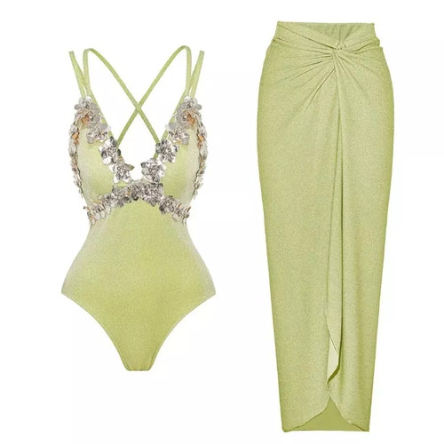 Monokini con gonna - monokini,