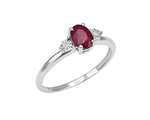 Anello bliss donna oro bianco - oro,