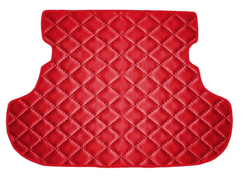 Rosso ecopelle trapuntata - rosso,