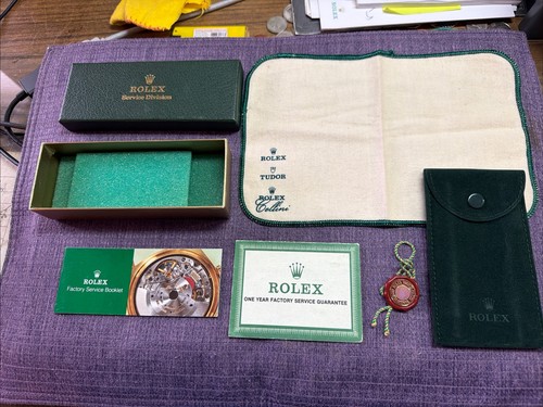 Rolex service box - rolex, set