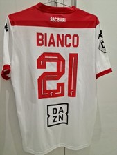 Maglia Raffaele Bianco Bari Calcio Shirt Jersey Camiseta Trikot Maillot