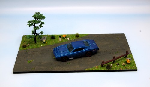 Diorama hot wheels - wheels, 1/64