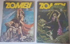 LOTTO “ZOMBI” N. 1 / 3 / 6 / 8 – RIVISTA A FUMETTI HORROR – EDIZIONI ELFO, 1984