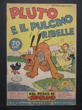 Nel Regno di Topolino n. 70 PLUTO E IL PULCINO RIBELLE Disney Mondadori 1938 !!