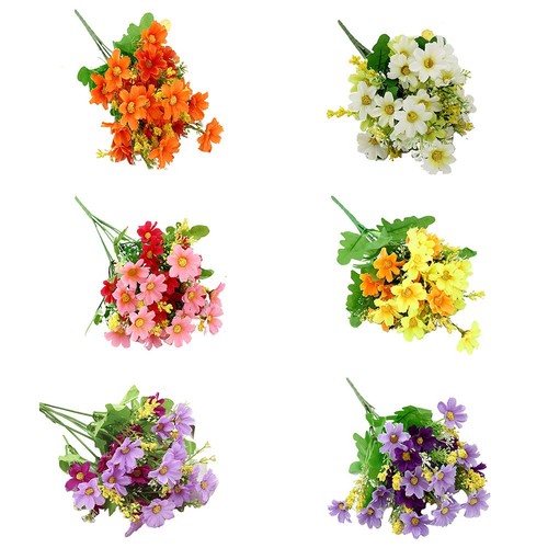Seta artificiale sei colori