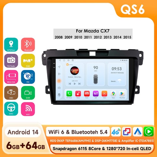 Per mazda cx7 2008 2015 - per, 2008-2015