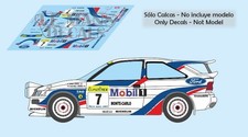 Decals Ford Escort Cosworth