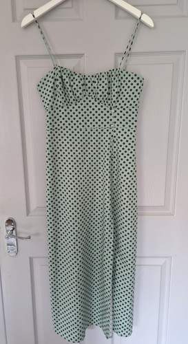 Abito midi zara verde - abito,