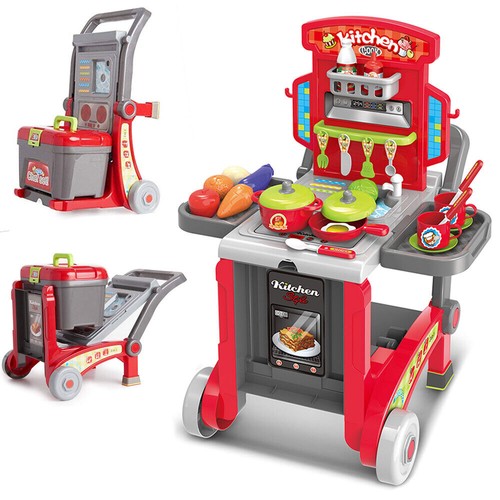 Cucina giocattolo bambini 3in1 - cucina,