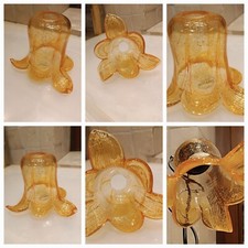 Vetro di ricambio paralume globo tipo Murano per abatjour applique lampada E14