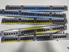 n. 1 Patch panel categoria 5e, standard T568B, 24 porte con prese integrate T56
