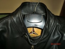 Cafè Racer Giubbotto moto vera pelle, taglia 48, stupende condizioni generali.