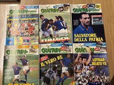 Lotto rivista GUERIN SPORTIVO 6 Nr dei MONDIALI ITALIA 1990: 23-24-25-26-27-28
