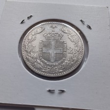 Moneta Silver 2 Lire 1882