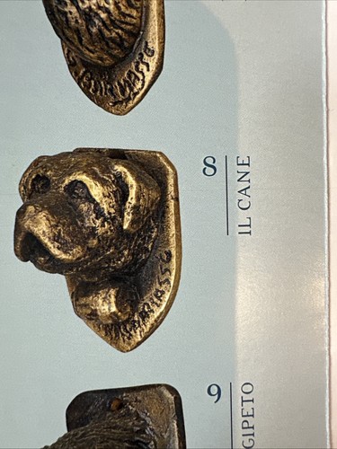 Miniatura bronzo firmata e - in,