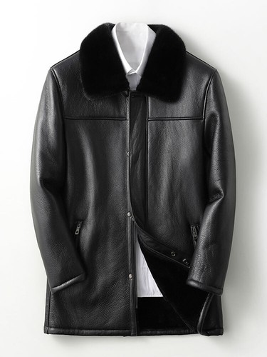 Cappotto uomo vera - , pelle